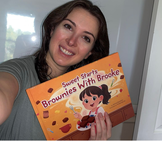 jenna with book